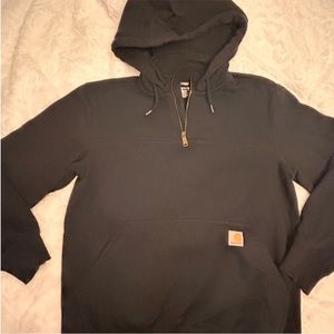 CARHARTT QUARTER ZIP RAIN
DEFENDER HOODIE SWEATSHIRT